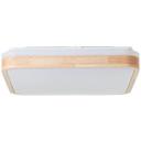 Deckenleuchte Selma, braun, 8 x 39 cm, Holz Lampe