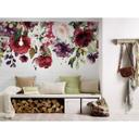 non-woven tapet Designwalls i farverige og hvide non-woven tapet Mural Roser 