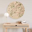 Cuadro de madera Sir Edward - Spring blossom magic - Redondo