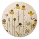 Flores Cuadro de madera Girasol - Redondo - Disher