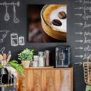 Lienzo Café 2 - Cuadrado