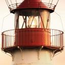 Fotomural faro en la costa de Sylt - Eisenmann