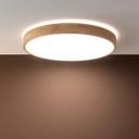 Wand- und Deckenleuchte Niklas, braun, 8,5 x 49 cm, Deckenlampe, dimmbar