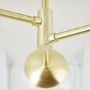 Deckenleuchte Henri, gold, 49 x 21 cm, Glas Innenleuchte