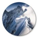 Glasbillede - Toppen af Mont Blanc - Nienartowicz - Runde