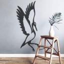 MDF - Decoración en madera grúa de pie