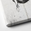Canvasbillede - Banksy - Flower Thrower