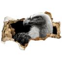 3D Wallsticker havmand - grib