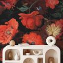 Fotomural UN Designs - Flores rojas
