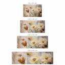 Selvklæbende stænkplade til køkken med blomsterpragt i varme pastelfarver - Paksoylu