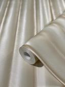 non-woven tapet i striber med glanseffekt beige bølge af Harald Glööckler