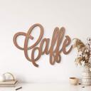 Decoración en madera caoba - Caffè