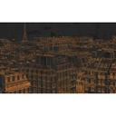 Architects Paper Papier peint photo Atelier 47 View of Paris noir
