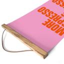 Tekstil plakat Mere Espresso mindre Depresso - Fritsch