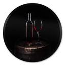 Póster Perfoncio - Vino tinto para entendidos - Redondo