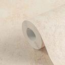 Ikke-vævet tapet i gipslook sandbeige - moderne mat tapet i betonlook 