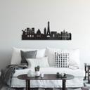 Decoración acrílica skyline París