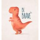 Papel pintado infantil Dino Be Brave - T-Rex - Tunaboylu