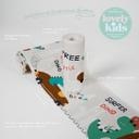 A.S. Création Lovely Kids Frise autocollante enfant - Vert, Brun