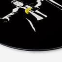 Tableau sur alu-Dibond rond Banksy - Pulp Fiction 