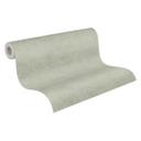 Papier peint intissé botanique - design de feuilles discret en taupe & ton naturel