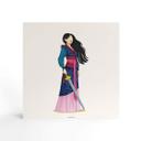 Billede af træ til at sætte op - Tohmé - Mulan - 15x15 cm