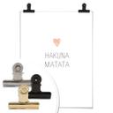 Plakat - Confetti & Cream - Hakuna Matata