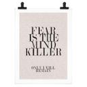 Plakat Filmcitat fra Dune - Fear is the Mind-Killer