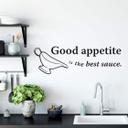 Sticker mural - Good appetite...