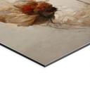 Billede af tørrede blomster - forgængelighedens elegance - Treechild – print på aluminium