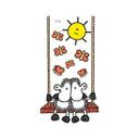 Muursticker Sheepworld Schommel