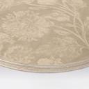 Cuadro de madera Flores silvestres en tiza Beige - Decoración Floral - Redondo