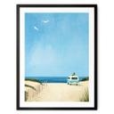 Póster Van Life - Vacaciones junto al mar - Rivers