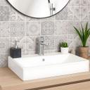 Azulejos Adhesivos adornos aspecto hormigón 01 - lote de 12