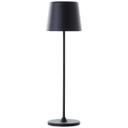 Tischleuchte Cosy, schwarz, 10 x 37 cm, Metall schwarze Outdoor Tischleuchte