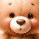 Fotomural para habitación de bebé Osito de peluche - Magnusson