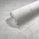 Non-woven tapet i 3D stenmønster hvidt stenmønster 