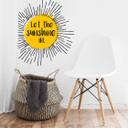 Wallsticker - Let the sunshine in
