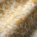 Versace tapet blomsterdesign non-woven tapet i guld og hvidt