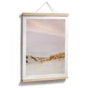 Póster Zwart - Paisaje de dunas en Ameland