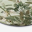 Vægcirkel Tropisk botanik - UN Designs – print på aluminium (Alu-Dibond)