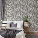 Architects Paper Floral Impression - Papier peint intissé fleuris, gris