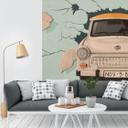 Fototapete Ab durch die Wand 192x260 cm