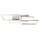 Deckenleuchte Yara, metallic, 6 x 51 cm, Metall Deckenlampe, dimmbar