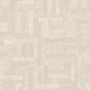 Struktureret tapet med linnedlook Beige Cream - Geometrisk mønster 