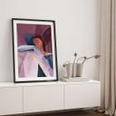 Póster Amor - Abrazos abstractos - Goed Blauw