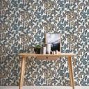 Architects Paper Floral Impression - Papier peint intissé fleuris, bleu