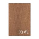 Cuadro decorativo de caoba - Now