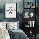 Plakat - Who said nights were for sleeps?