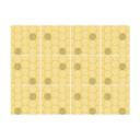 Azulejos Adhesivos Boho - círculos sol amarillo antracita - lote de 12